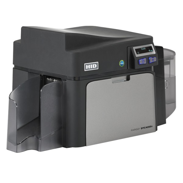 Impresora Fargo DTC4250e - a una cara - con codificador de banda magnética y Omnikey
